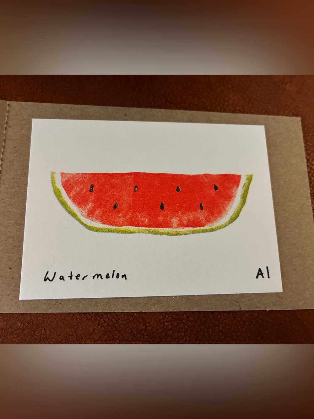 Ana Inc Anastasia Inciardi Mini Print - Watermelon - Summer Vending Machine New